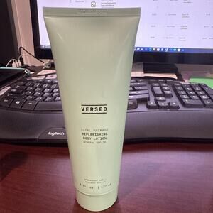 NEW Versed Total Package Replenishing Body Lotion Mineral SPF 30 Non-Greasy 6oz